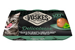 Voskes Delicatesse Gelei Tonijn en Kip 6 x 25 gr