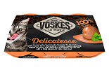 Voskes Delicatesse Gelei Tonijn en Garnaal 6 x 25 gr