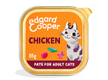 Edgard & Cooper kattenvoer Adult Kip Paté 85 gr