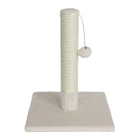 Krabpaal Caty Novo met Bal en Bel Beige 45 cm