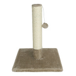 Krabpaal Caty Novo met Bal en Bel Taupe 45 cm