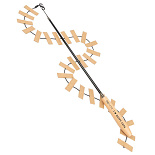 D&D I Love Happy Cats Kattenhengel Cooper Zwart/Beige