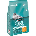Purina One Kattenvoer Adult kip en volkoren granen 3 kg