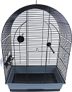 Inter-Zoo vogelkooi <br>Lusi 2 Zwart/Grijs