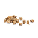 Beeztees Roodbaarshuid Cubes 100 gr