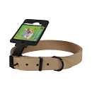 Halsband Comfortleder Naturel
