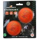 Dog Comets Ball stardust Oranje M 2 st