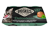 Voskes Delicatesse Gelei Tonijn en Kip <br>6 x 25 gr