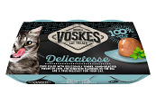 Voskes Delicatesse Gelei Tonijn en Krab <br>6 x 25 gr