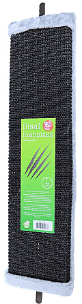 Sisal Krabplank met Pluche en Catnip Large Assorti