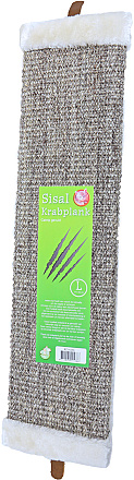 Sisal Krabplank met Pluche en Catnip Large Assorti