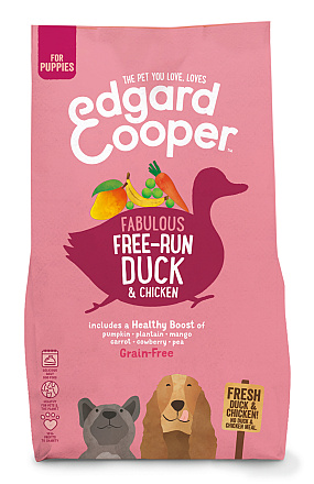 Edgard & Cooper hondenvoer Puppy eend en kip 2,5 kg
