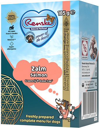 Renske Vers hondenvoer Zalm Graanvrij 185 gr