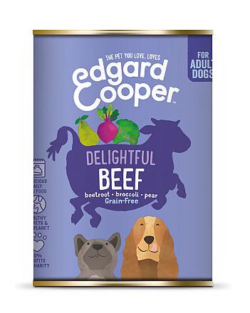 Edgard & Cooper hondenvoer Adult rund 400 gr