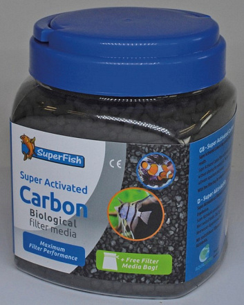 SuperFish filtermedia Super Activated Carbon 1 ltr