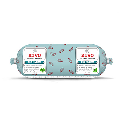 Kivo Hondenvoer<br> Rund Compleet<br> 1 kg