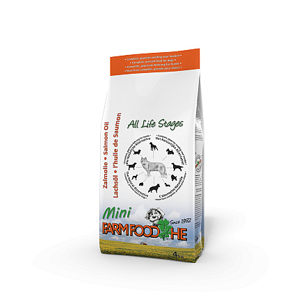 Farm Food hondenvoer HE Zalmolie Mini 4 kg
