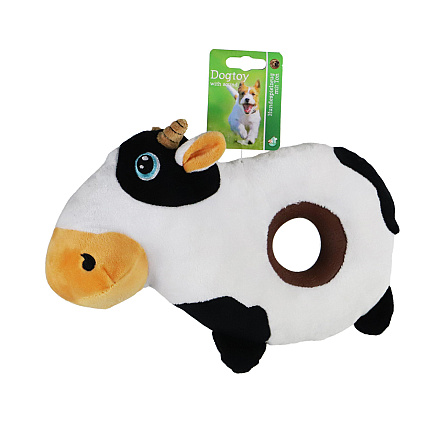 Hondenspeelgoed Donut Koe