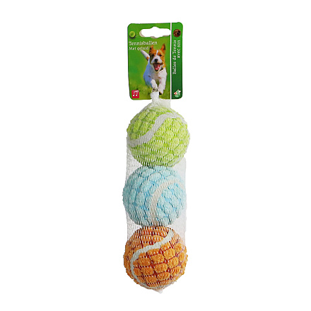 Hondenspeelgoed Tennisbal Soft Squeak Assorti
