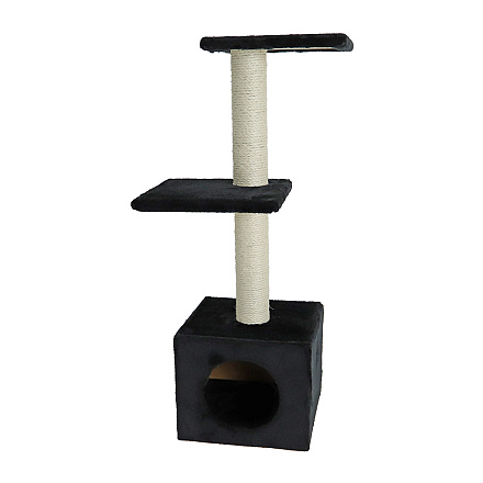 Krabpaal Pluto Zwart 90 cm