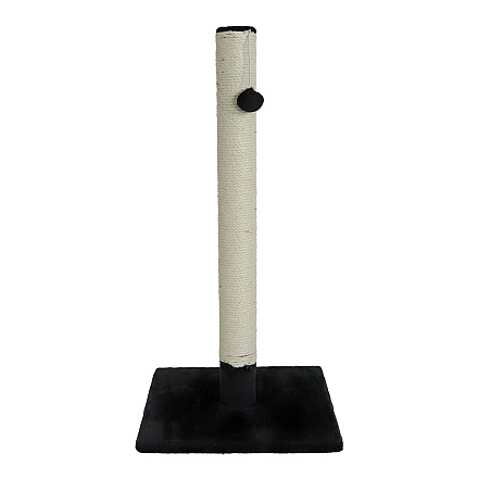 Krabpaal Caty Novo met Bal en Bel Zwart <br>62 cm