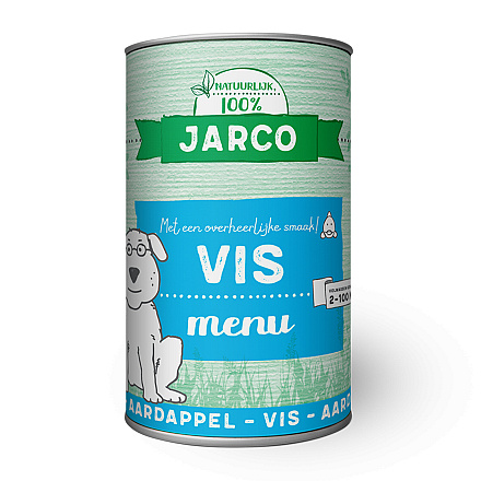 Jarco Hondenvoer Vis Menu 400 gr