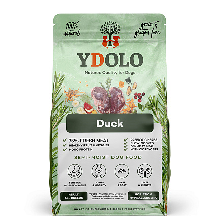 YDOLO Hondenvoer Healthy & Fresh Duck Monoprotein 2,5 kg
