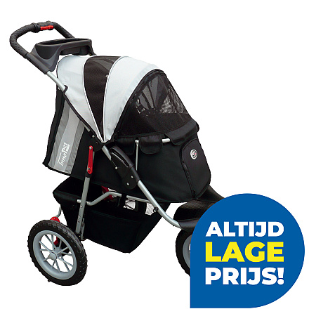 Innopet Hondenbuggy Comfort EFA ECO Black/Silver Grey