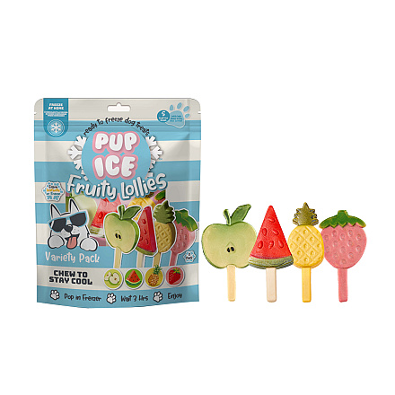 Pup Ice Hondenijs Fruit Lollie 8 st