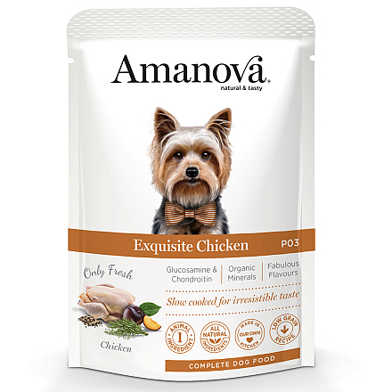 Amanova Hondenvoer Exquisite Chicken<br> 300 gr