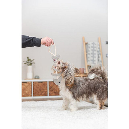 TRIXIE Hondenspeelgoed Graat aan Touw 43 cm