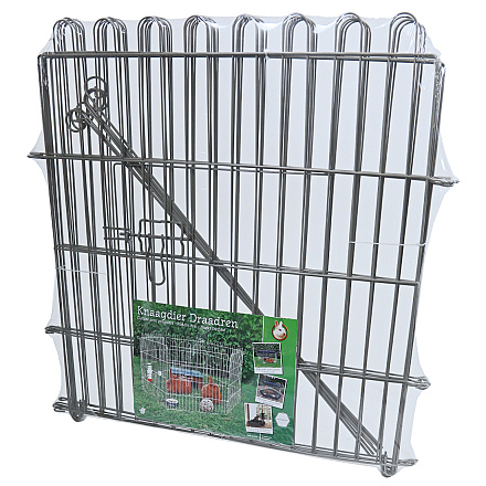 Draadren 6-Delig Warmgrijs