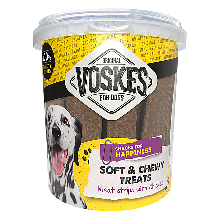 Voskes Vleesstrips Kip 600 gr