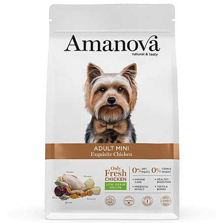 Amanova Hondenvoer Adult Mini Exquisite Chicken 2 kg