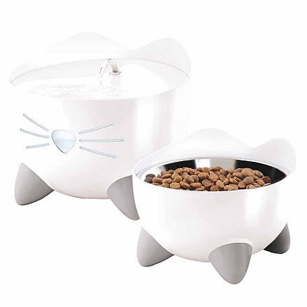 Catit PIXI Drinkfontein Combo Kit Wit