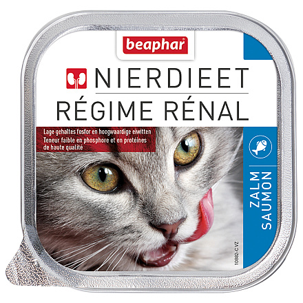 Beaphar kattenvoer Nierdieet Zalm 100 gr