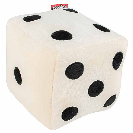 Coockoo Hondenspeelgoed Roll the Dice Wit/Zwart
