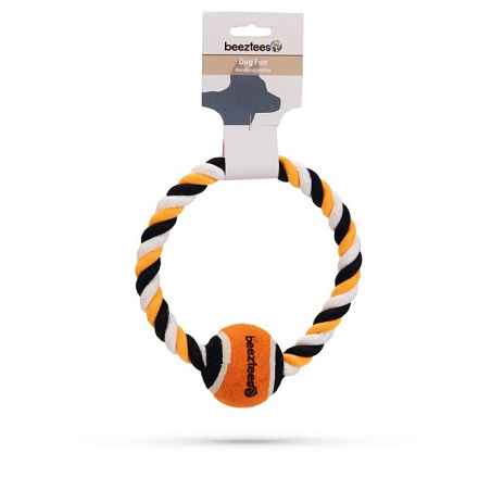 Beeztees Flossytoy Ring en Bal Coby Multi