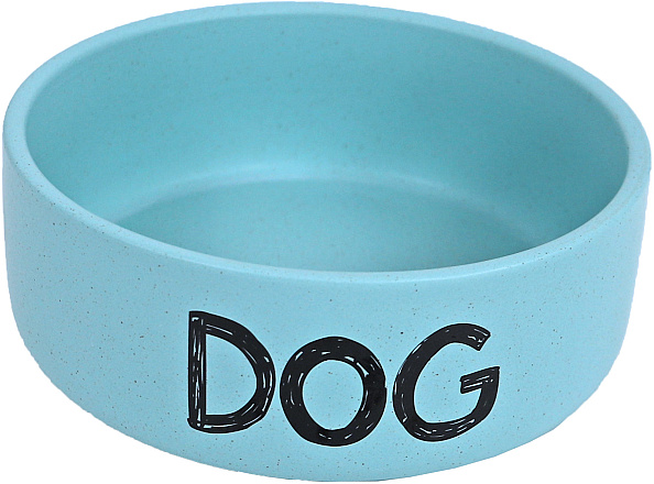 Voerbak Steen <br>Mat Mint Blauw