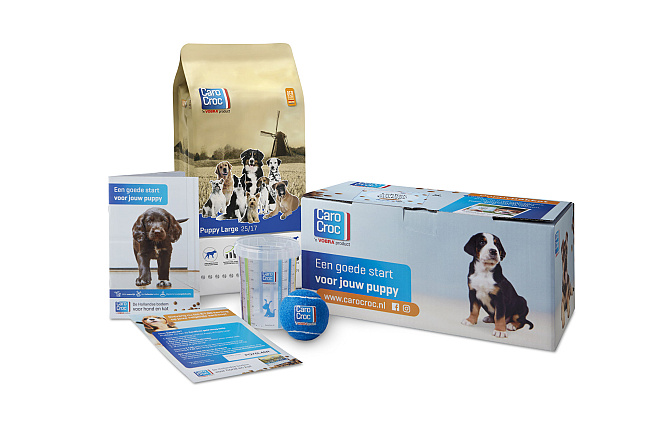 CaroCroc Puppypakket Large 1,5 kg