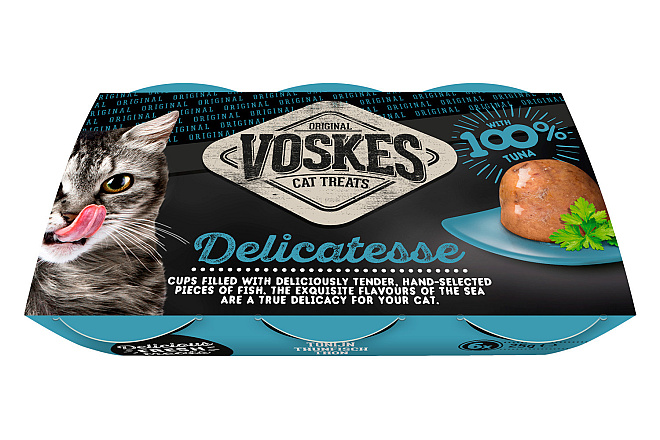 Voskes Delicatesse Gelei Tonijn 6 x 25 gr
