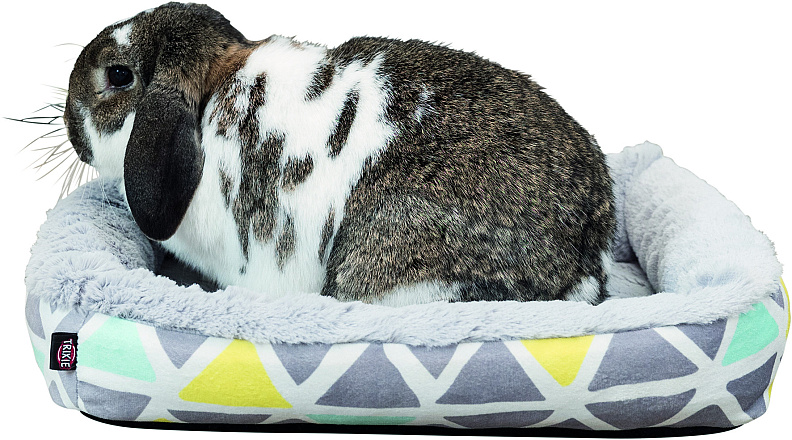 TRIXIE Relax-Mand Sunny Kleurig/Grijs <br>38 x 25 x 7 cm