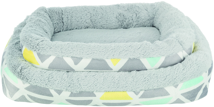 TRIXIE Relax-Mand Sunny Kleurig/Grijs <br>38 x 25 x 7 cm
